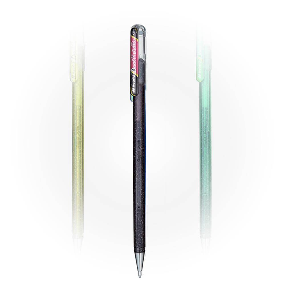 Pentel Hybrid Dual Metallic Pen